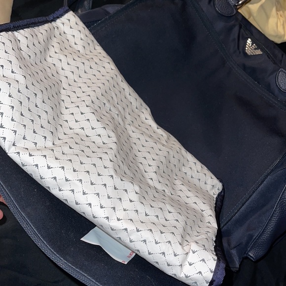 Armani Baby Diaper bag Navy Blue - Picture 9 of 15